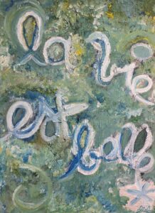 La vie est belle "NATURE" (75x55 cm)